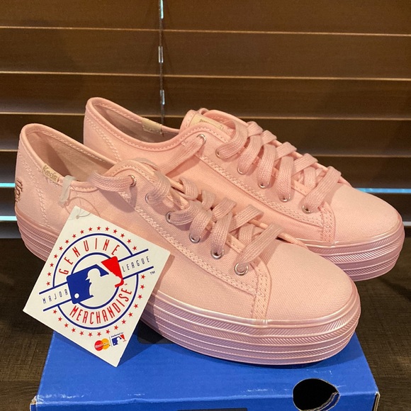 NWT Keds Triple Kick MLB San Francisco Giants Pink Platform Shoes - US size 6M - Picture 2 of 12